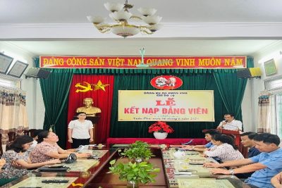 TRƯỜNG THCS XUÂN PHÚ – XUÂN TRƯỜNG Tạo nguồn phát triển đảng viên mới