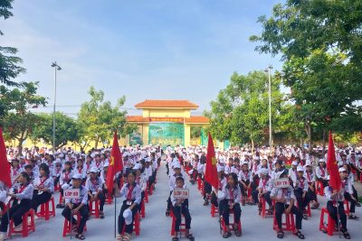 Khai giảng năm học mới 2024-2025 của trường THCS Xuân Phú