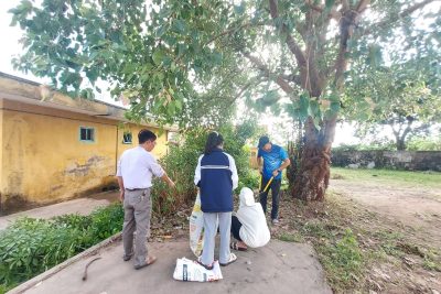 TRƯỜNG THCS XUÂN PHÚ TÍCH CỰC THỰC HIỆN PHONG TRÀO “NGÀY CHỦ NHẬT XANH – SẠCH – ĐẸP”